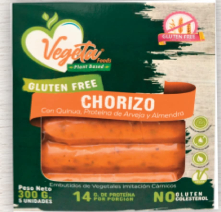 proteina vegetal Chorizo de almendras